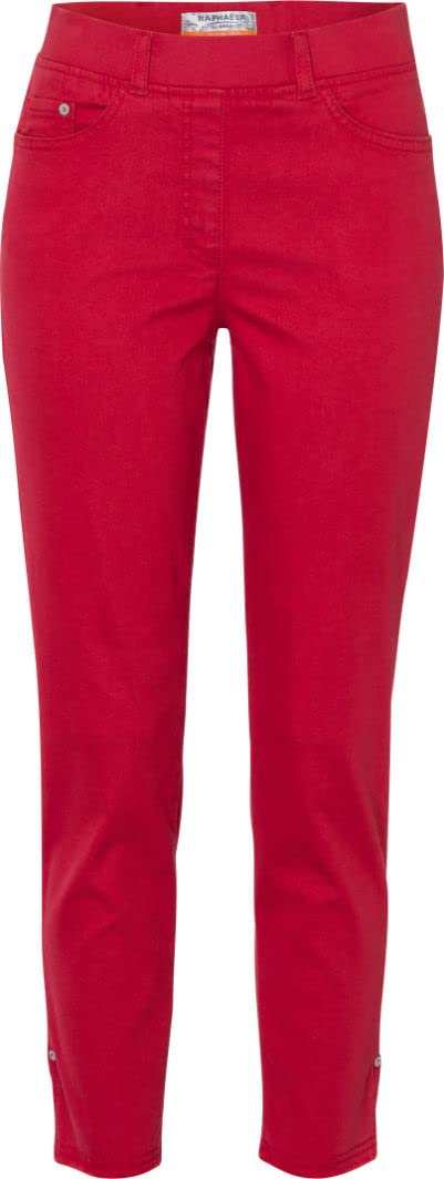 Damen Lavina Fringe Light Coloured Denim Jeans 29W / 30L Hot Red, 29W / 30L Hot Red