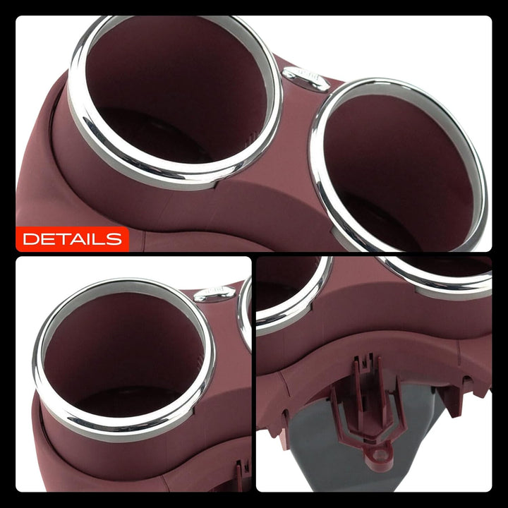 Frankberg Cupholder Getränkehalter Becherhalter Rot für CLS C219 CLS280 300 320 350 550 55 66 AMG 20