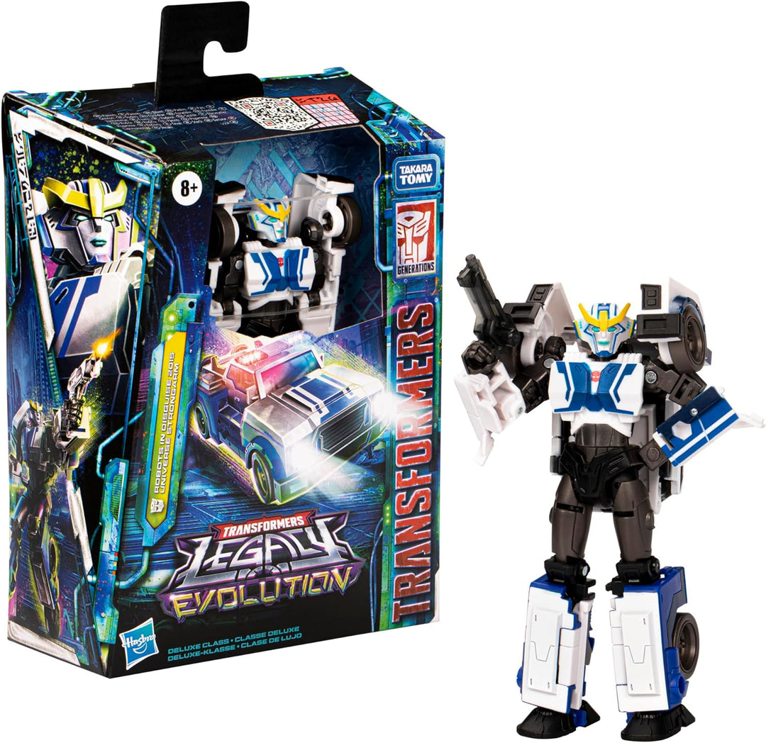 Transformers Legacy Evolution Deluxe-Klasse Robots in Disguise 2015 Universe Strongarm, 14 cm grosse