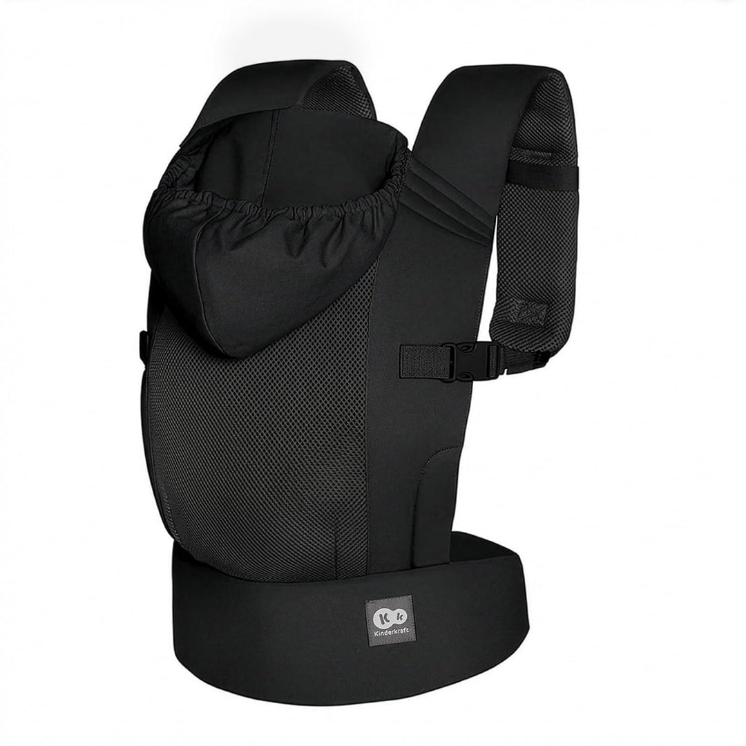 Kinderkraft ergonomische Babytrage CARRYBEE ab 3 Monaten bis 20 kg, verstellbar, feste Kapuze, aus B