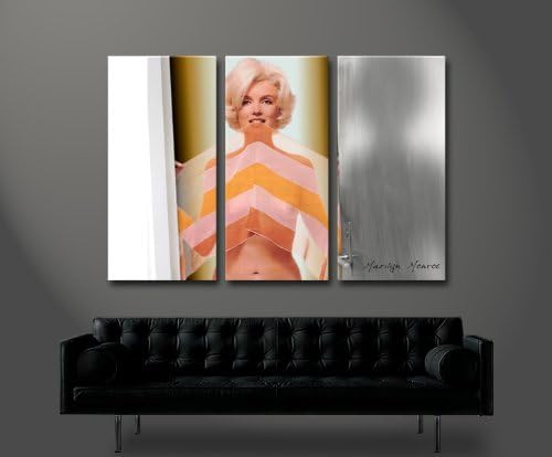 islandburner Bild Bilder auf Leinwand Marilyn Monroe V2 XXL Poster Leinwandbild Wandbild Dekoartikel