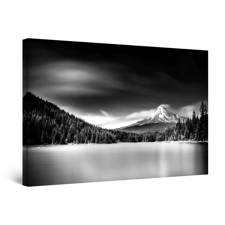 Startonight Leinwandbilder Schwarz und Weiss Unwirkliche Landschaft, Doppelansicht Überraschung Mode