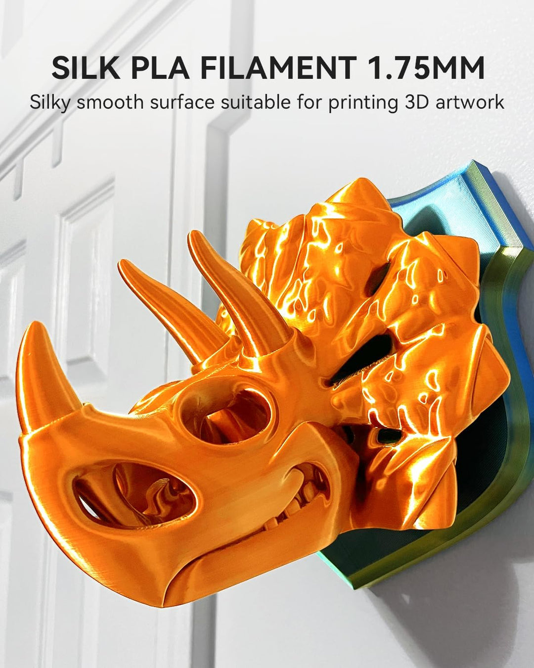 SUNLU 12KG PLA+ Silk Filament, Glänzendes SILK PLA PLUS Filament, Glatte Seidige Oberfläche, 1KG pro