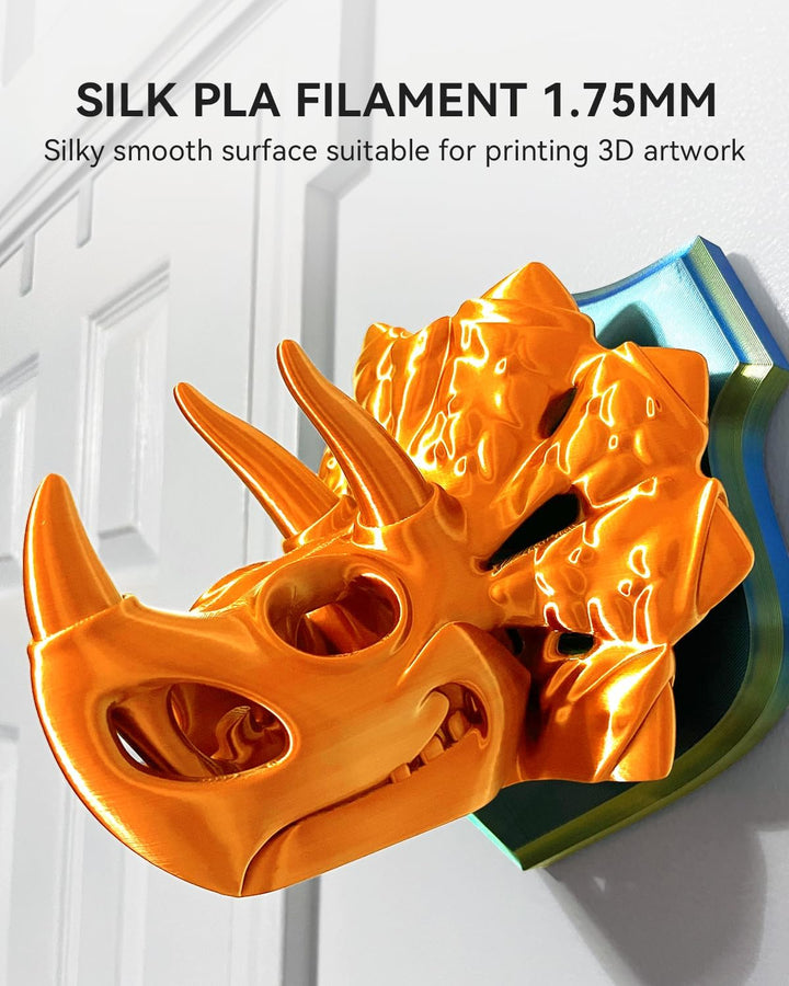 SUNLU 12KG PLA+ Silk Filament, Glänzendes SILK PLA PLUS Filament, Glatte Seidige Oberfläche, 1KG pro