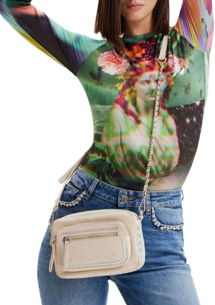 Desigual Damen Bag_Raven_Cambridge Mini 1001 RAW Weiss, Weiss