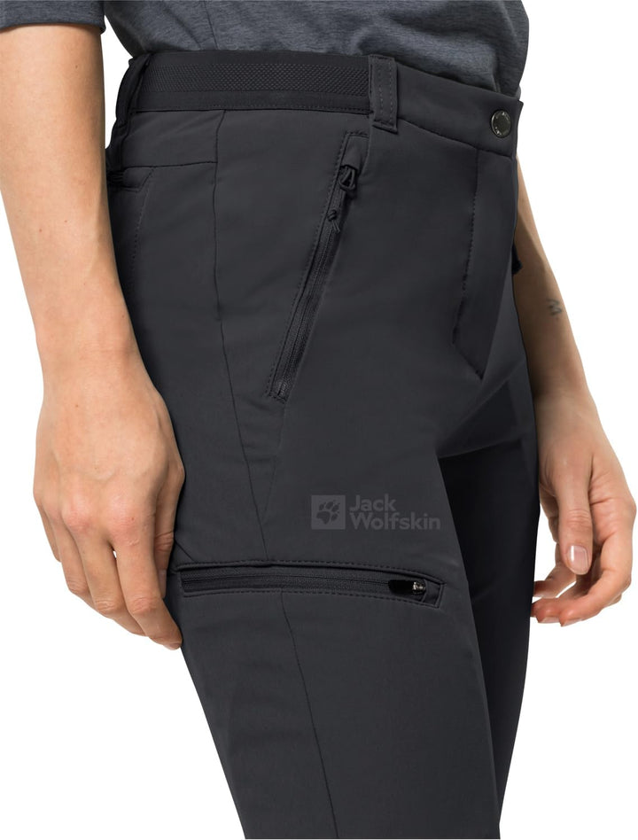Jack Wolfskin GEIGELSTEIN Pants W 34 Schwarz, 34 Schwarz