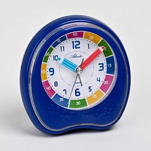 Atlanta Wecker Ohne Ticken blau - 1953-5