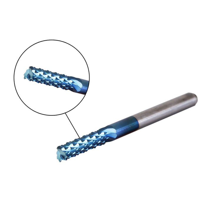 SainSmart Genmitsu CNC-Fräser, 10 Stück, Nano Blue Coat, 1,5 – 3,175 mm, Schaft 1/8, 1.5-3.175mm