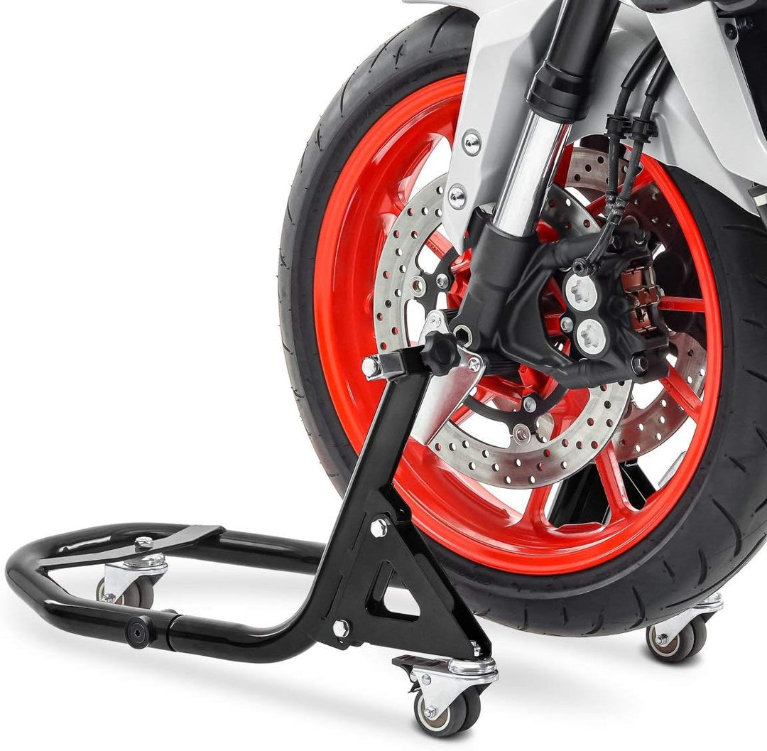 Montageständer vorne für Triumph Speed Triple 1200 RS Rangierhilfe XBL schwarz
