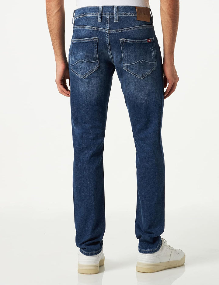 MUSTANG Herren Oregon Tapered Jeans 29W / 34L Dunkelblau 784, 29W / 34L Dunkelblau 784