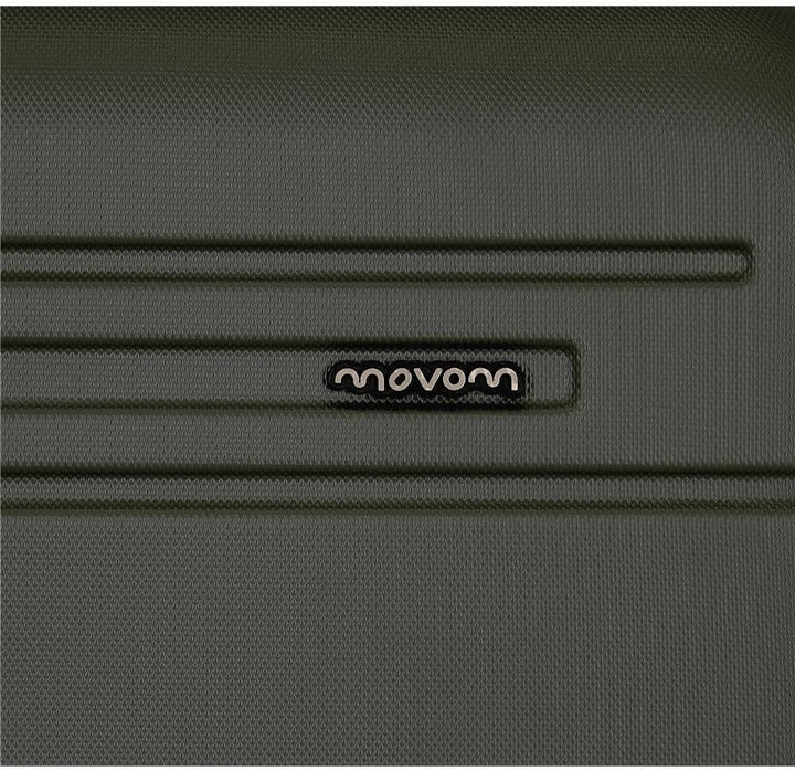 Movom Galaxy Kulturbeutel, anpassbar, mit Umhängetasche, Schwarz, 29 x 21 x 15 cm, starr, ABS 9,14 l