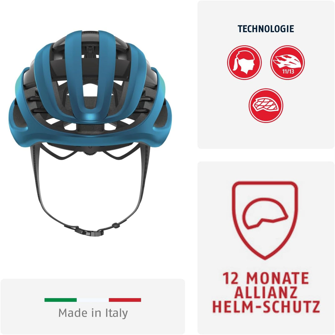 ABUS Rennradhelm AirBreaker - High-End Fahrradhelm für den professionellen Radsport - für Jugendlich