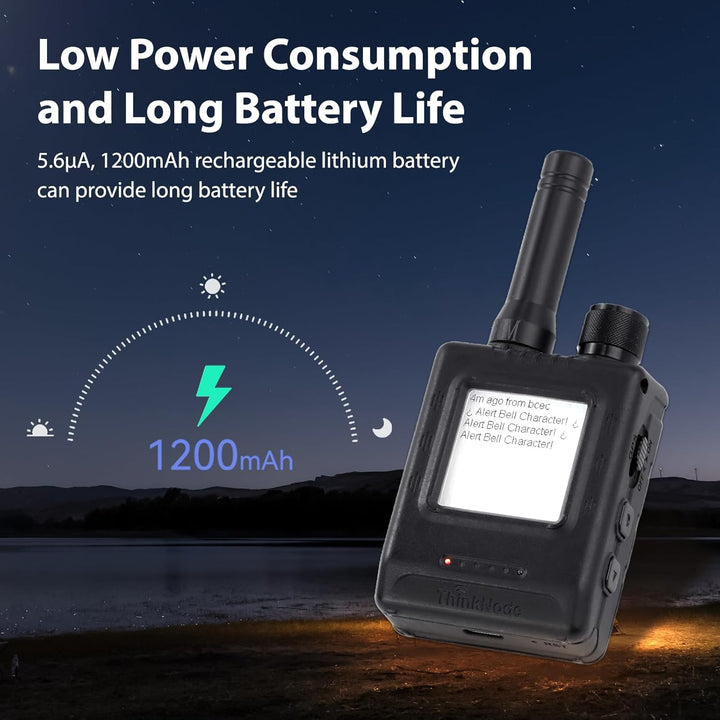 ELECROW LoRa Meshtastic Transceiver mit GPS und ESP32-S3 - ThinkNode M5 mit 1,54 Zoll EPD Bildschirm