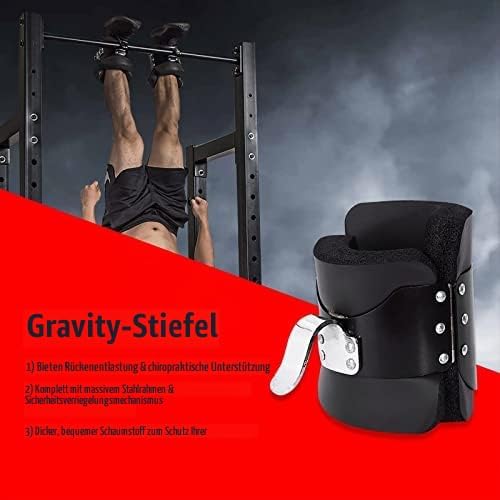 Cocoarm Inversionsstiefel Hängen Kopfüber. Inversions-Schwerkraftstiefel. Stabile Haken Zum Aufhänge