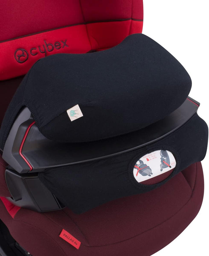 JYOKO Kids Bezug für Zubehör kompatibel mit Cybex Pallas Fix (Black Series), Black Series