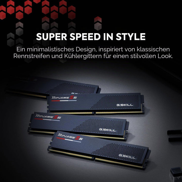 G.Skill RipJaws S5 Series (Intel XMP) 32GB (2 x 16GB) 288-pin SDRAM DDR5 6000 CL36-36-36-96 1,35V Du