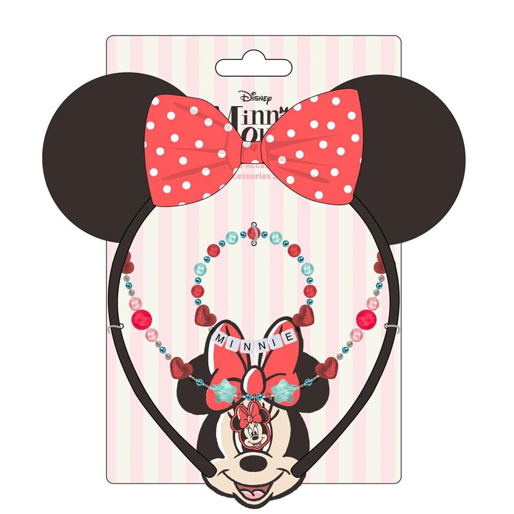 CERDÁ LIFE'S LITTLE MOMENTS Cerda Modeschmuck, 3-teilig, Minnie, 12,5 x 19,0 x 0,1 cm, Bunt