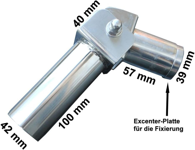 Weixelbaumer Kippgelenk für Schwimmbadleiter