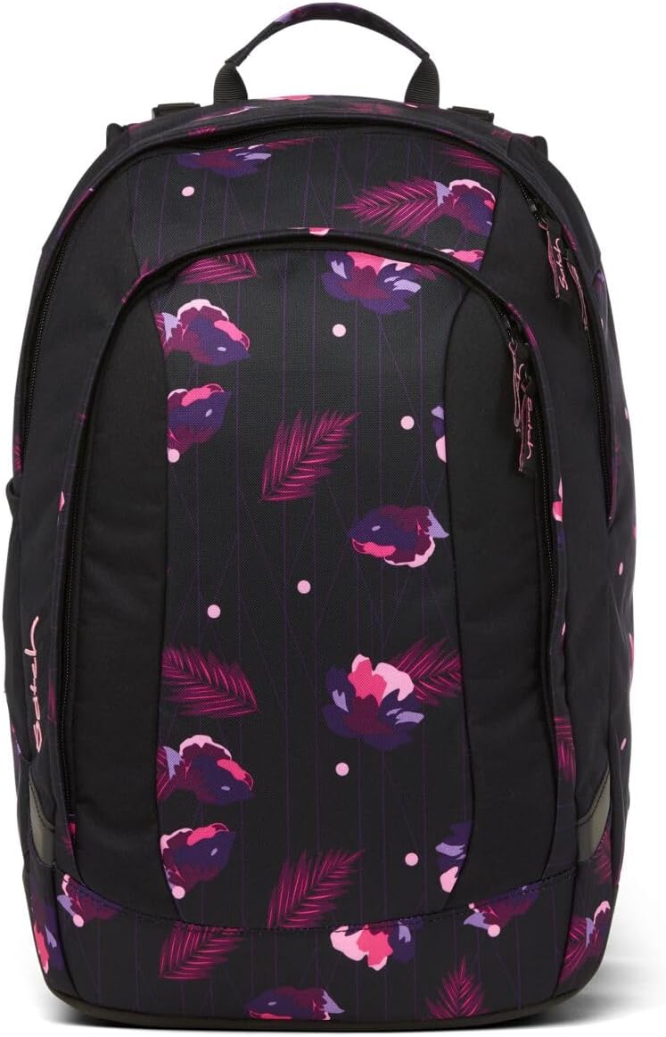 satch Air Schulrucksack Set 3tlg. inkl. Schlamperbox und Sportbeutel Mystic Nights, Mystic Nights