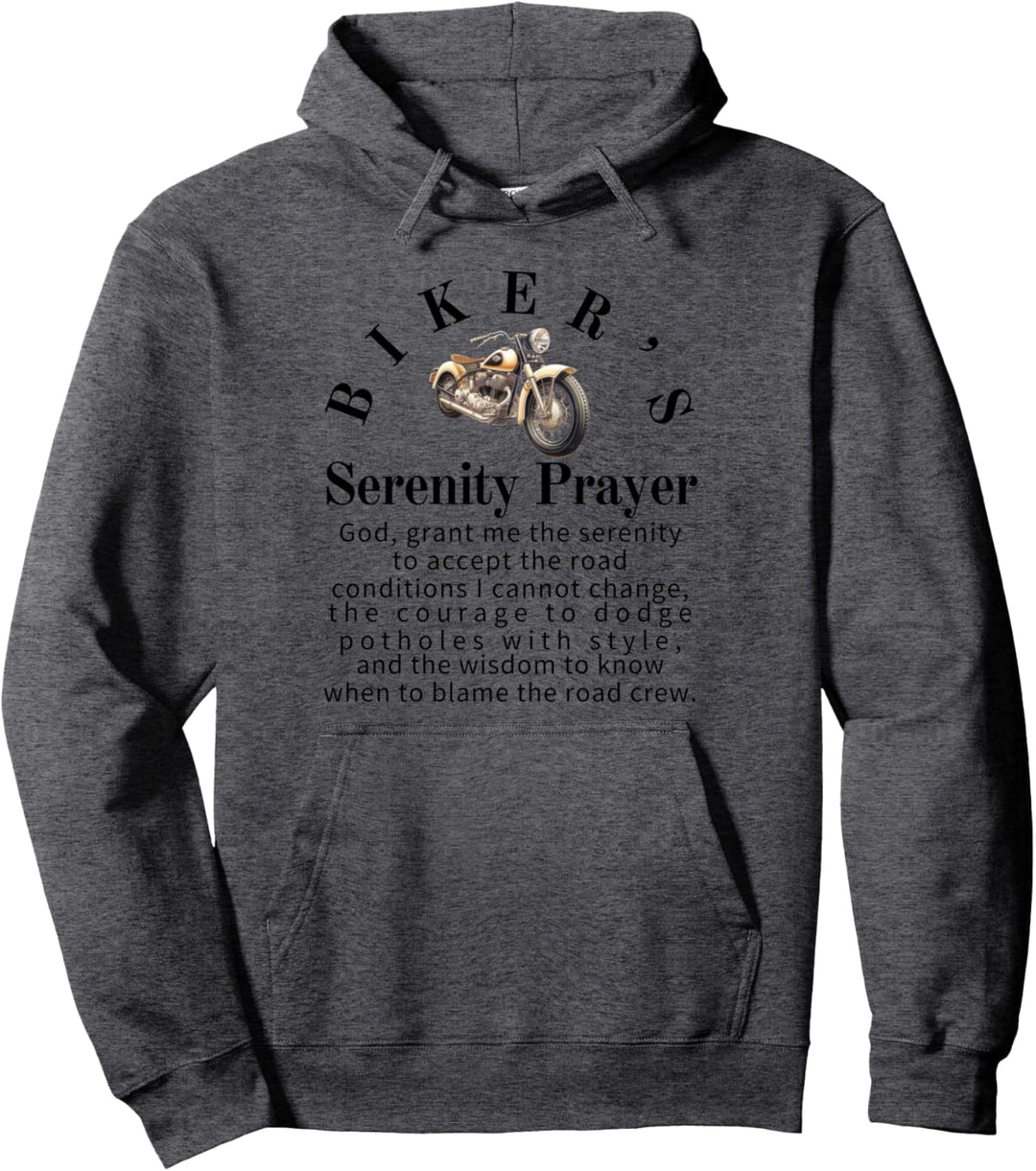 Lustiges Gebet für Biker, Motorrad, für Herren, Damen oder Jugendliche Pullover Hoodie