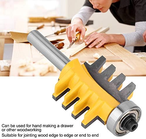 8-mm-Schaft-Fingergelenk-Fräser Nut- und Feder-Fräser Wendbarer Finger-Klebe-Verbindungs-Fräser Holz