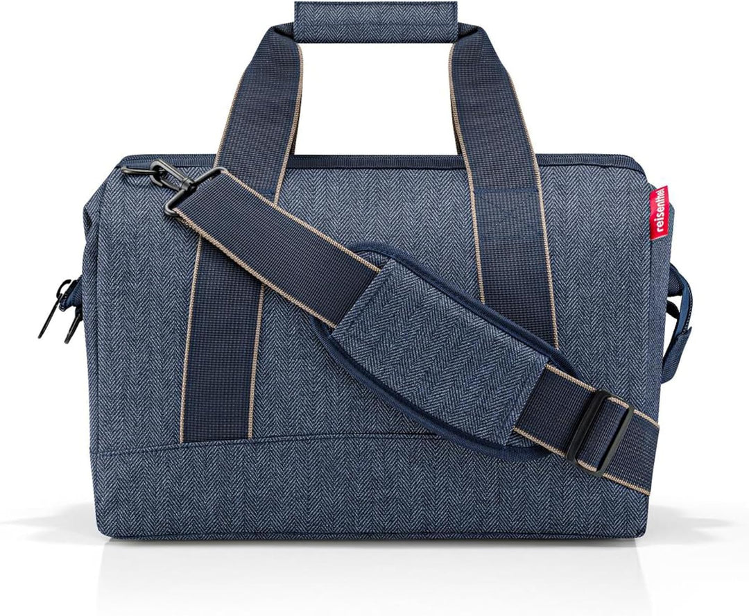 Reisenthel Allrounder-MT4113 Tasche Herringbone dark blue L