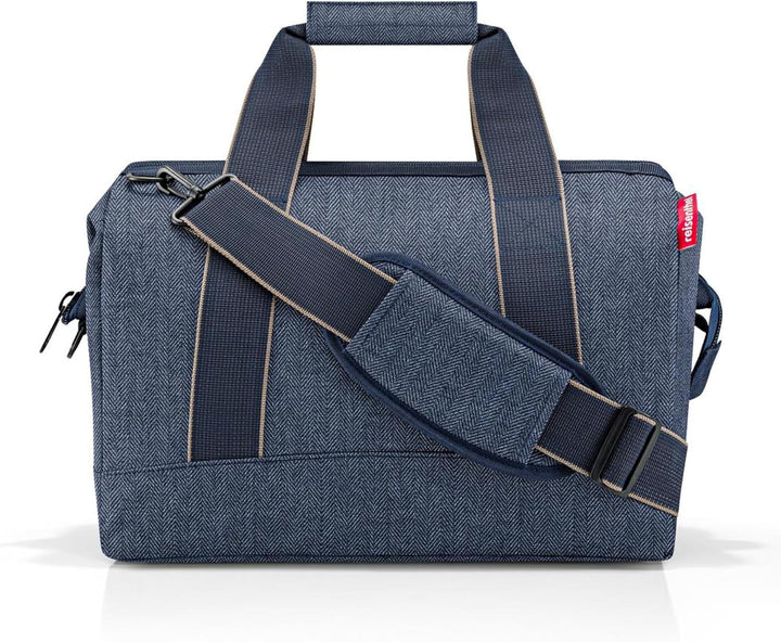 Reisenthel Allrounder-MT4113 Tasche Herringbone dark blue L