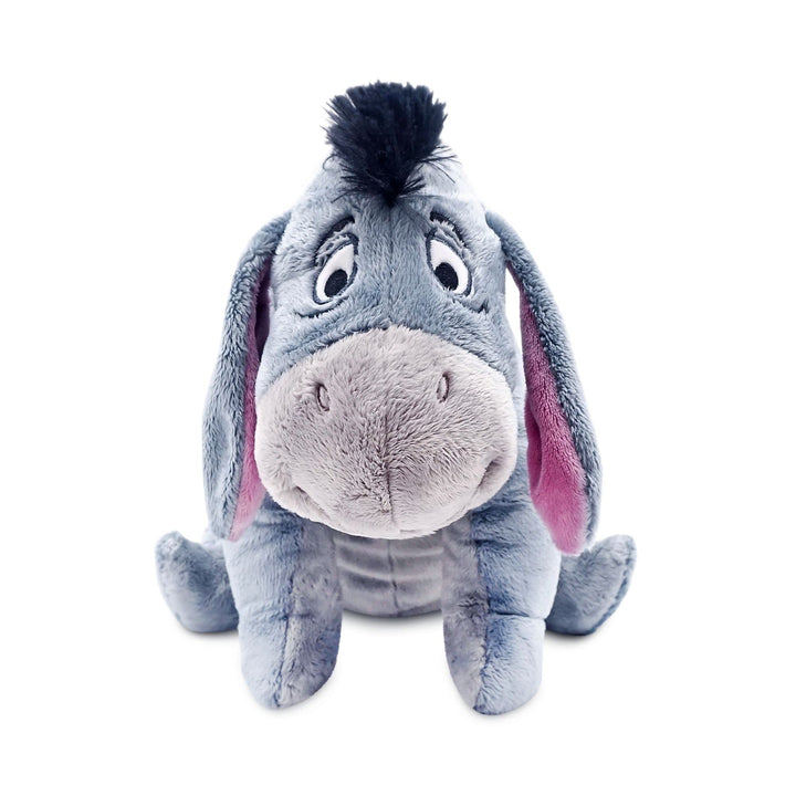 Disney Store Offizielles mittelgrosses I-Aah-Kuscheltier, 18 cm, von Winnie Puuh, Besticktes Kuschel