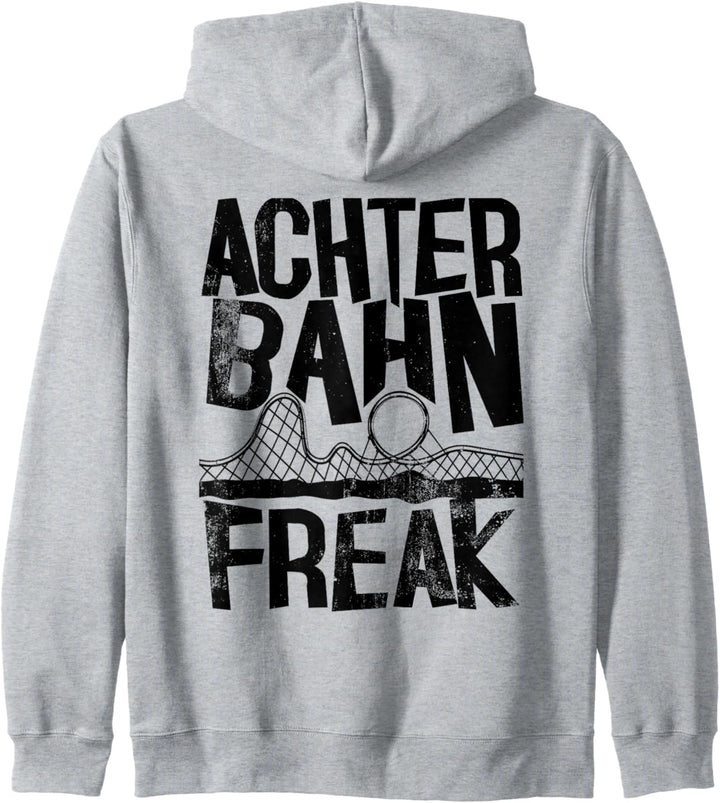 Achterbahn Freak, Lustiges Freizeitpark Fan Design Kapuzenjacke
