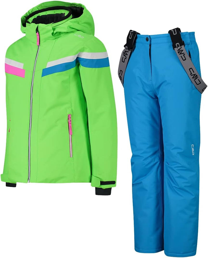 CMP Mädchen Kid G Set Jacket And Pant Pants Set 176 Mela Fluo, 176 Mela Fluo