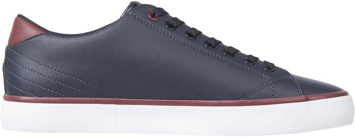 Tommy Hilfiger Herren Vulcanized Sneaker Schuhe 40 EU Blue Desert Sky, 40 EU Blue Desert Sky