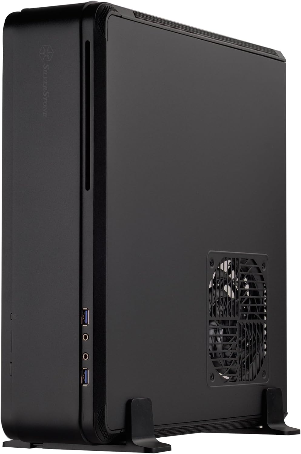 SilverStone SST-FTZ01B - Fortress High-End Mini-ITX Gaming HTPC Gehäuse, schwarz, SST-FTZ01B