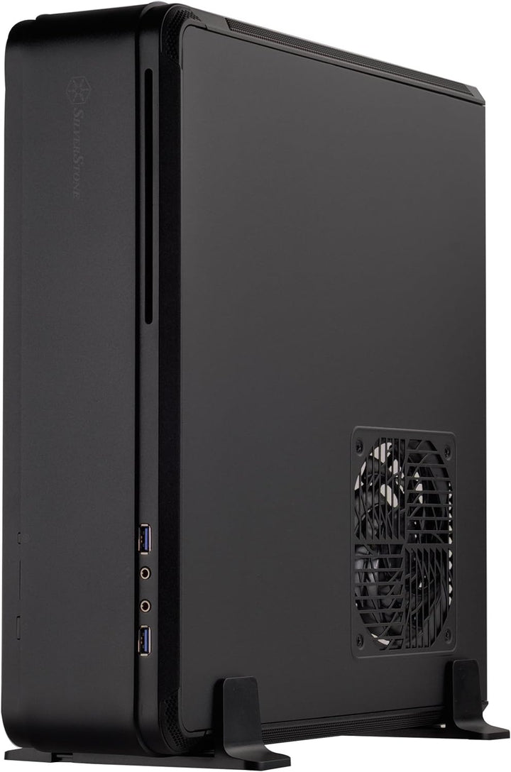 SilverStone SST-FTZ01B - Fortress High-End Mini-ITX Gaming HTPC Gehäuse, schwarz, SST-FTZ01B