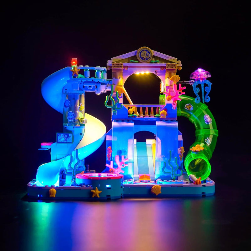 LocoLee Licht Kompatibel mit Lego Heartlake City Wasserpark, Nur Lichter Set - Kein Modell, Licht Be