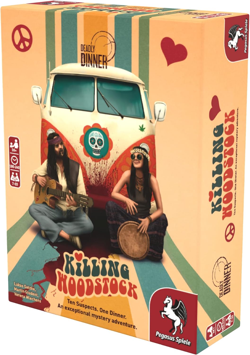 Pegasus Spiele Deadly Dinner - Killing Woodstock (English Edition)