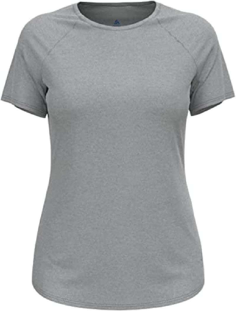 Odlo Herren Active 365_314101 Kurzarm Laufshirt (1er Pack) S Stone Grey Melange, S Stone Grey Melang