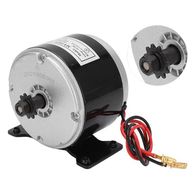 BuyWeek Bürstenmotor 24V 250W, MY1025 Bürsten Elektromotor 2750 U/min Hochgeschwindigkeitsmotor für