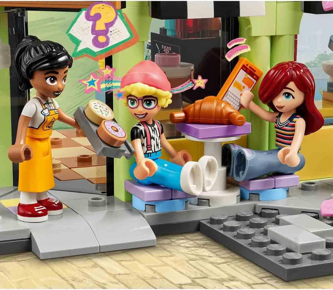 LEGO Friends Heartlake City Café, Kinderspielzeug, Spielzeug-Bäckerei, Geschenkidee für Mädchen und