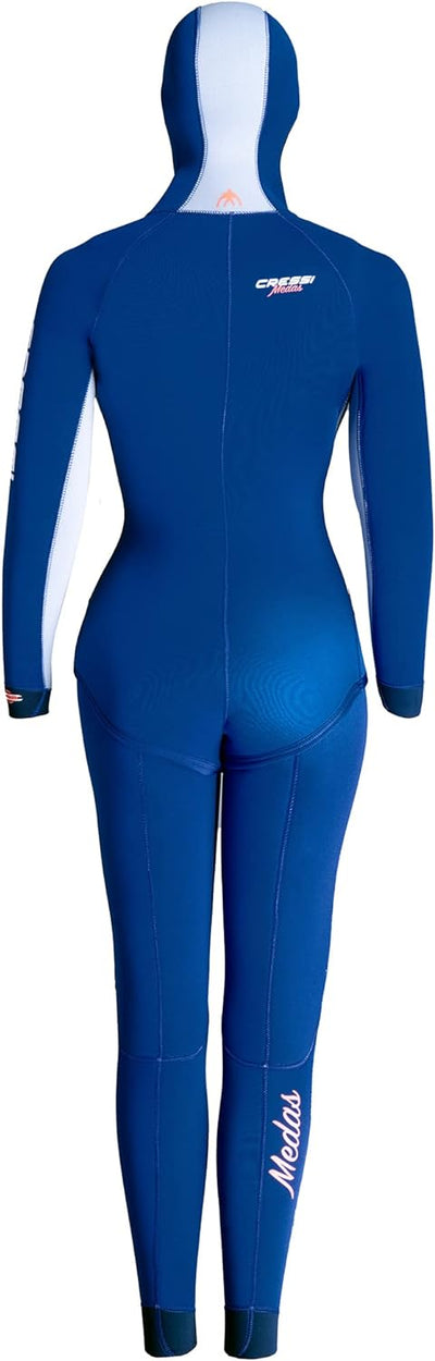 Cressi Medas Lady Complete Wetsuit 5mm - Tauch Neoprenanzug bestehend aus Hose/Mieder-Reissverschlus