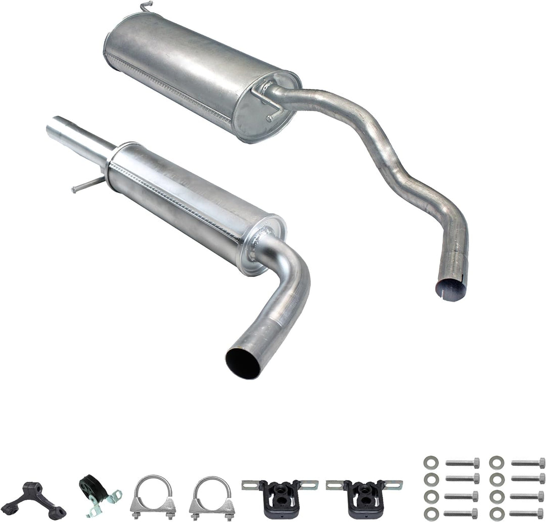 Ferroz Export Ersatz für Auspuffanlage Auspuff ab Kat Audi A3, Seat Leon, VW Golf IV, New Beetle