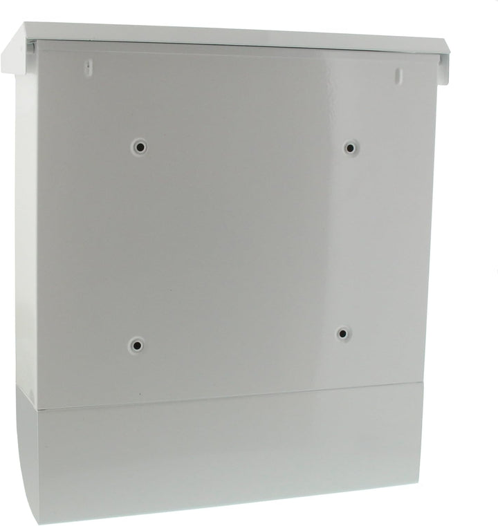 Burg Wächter Set Vario 86720 W Briefkasten, Weiss, 420 x 377 x 115 (HxBxT) Weiss Briefkasten-Set, We