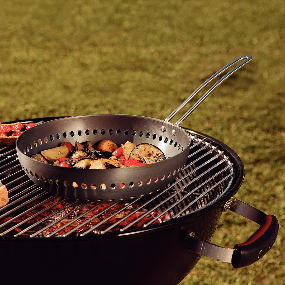 Tramontina Grill-Wok aus eloxiertem Aluminium, 26 cm, 26 cm