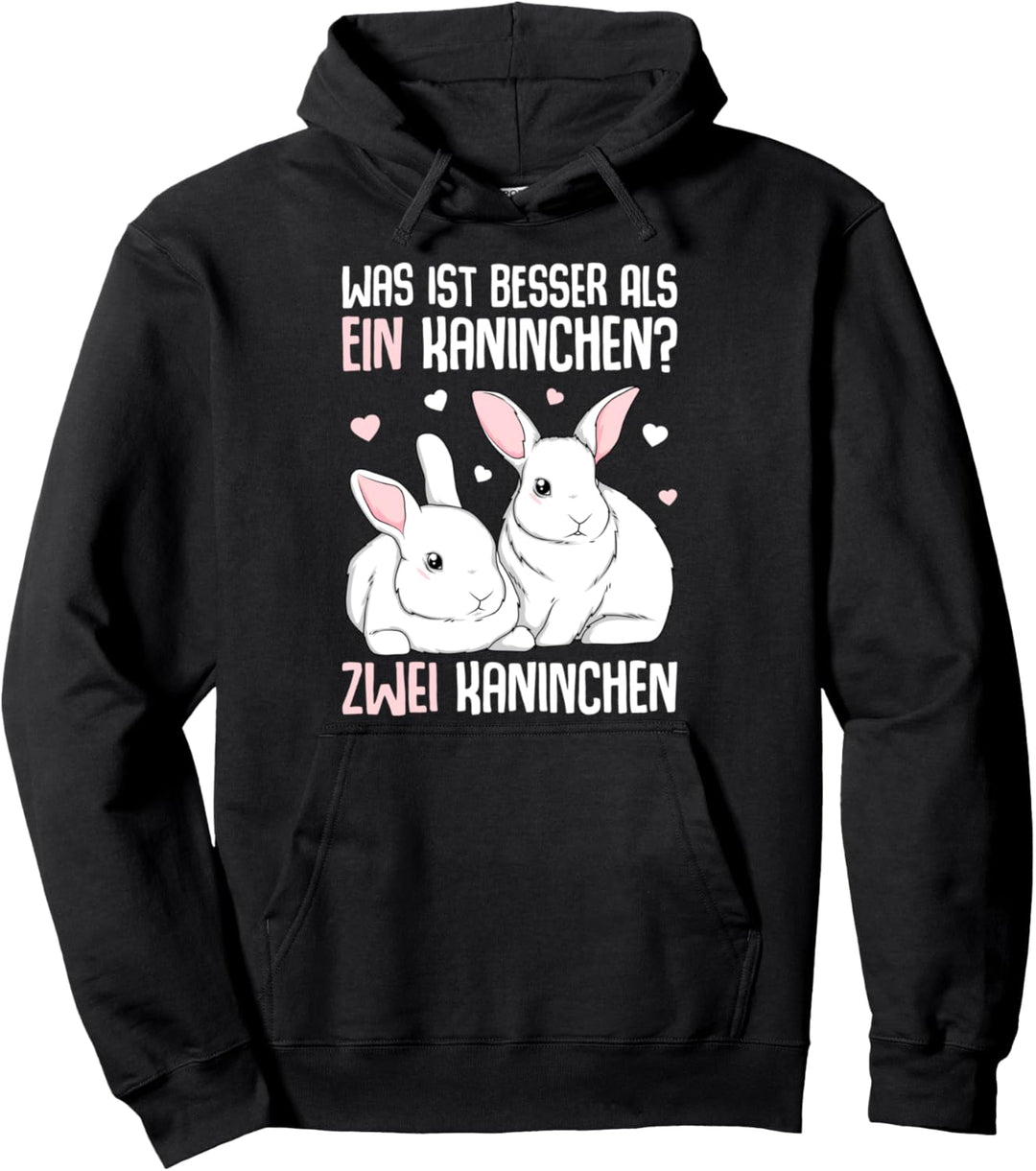 Kaninchen Hasen Haustier Hase Pullover Hoodie
