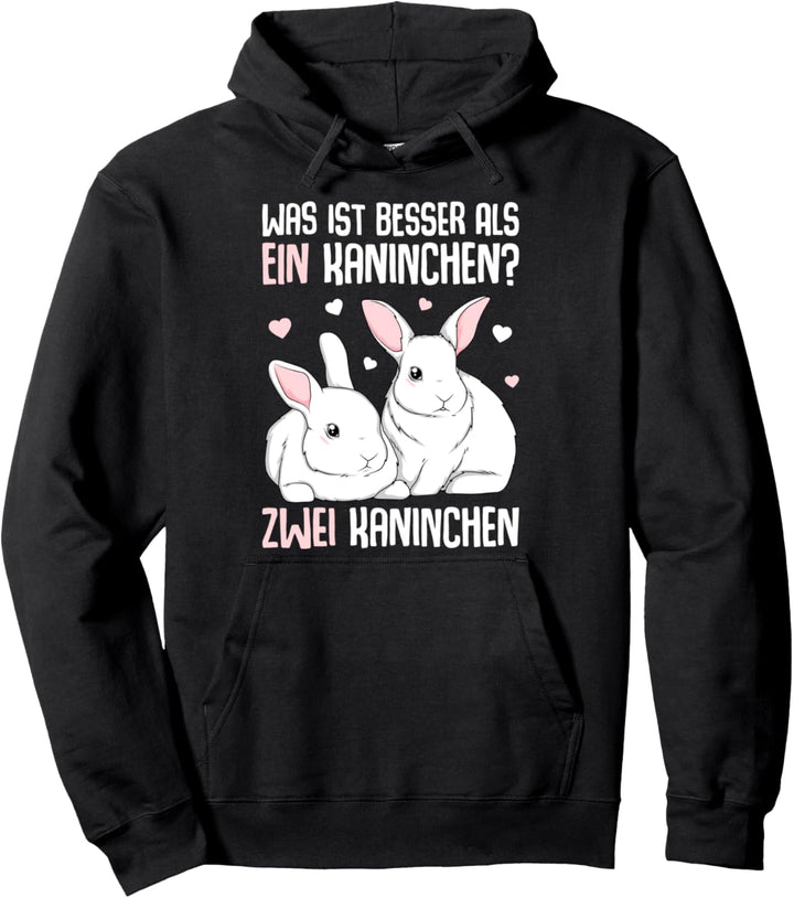 Kaninchen Hasen Haustier Hase Pullover Hoodie