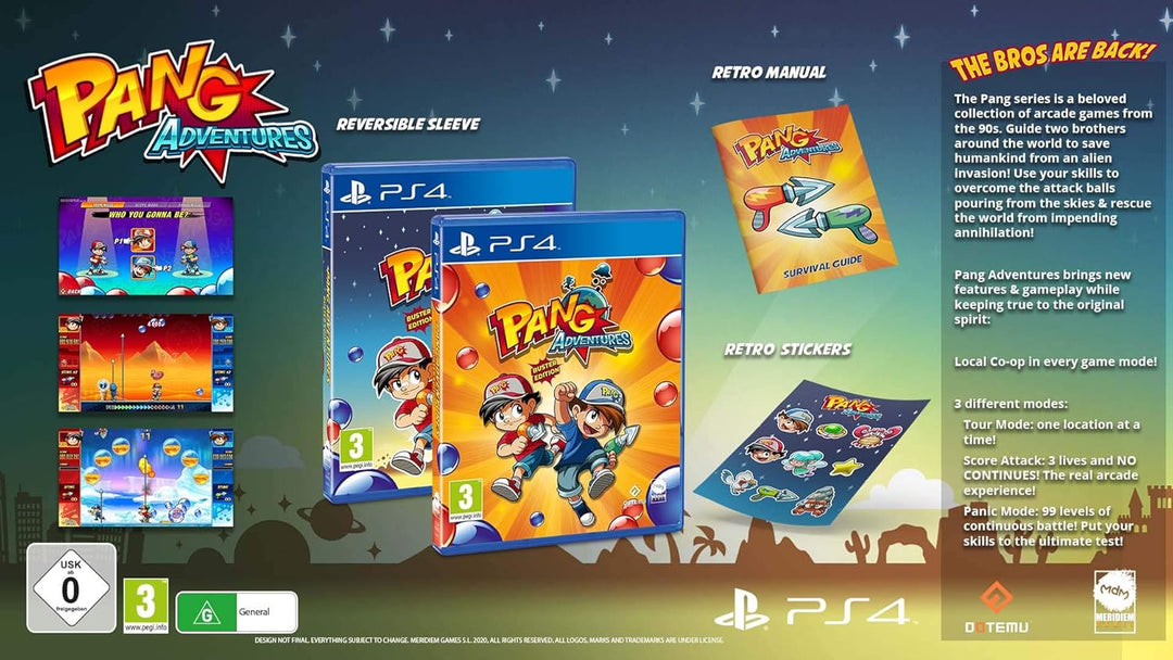 Pang Adventures: Buster Edition (PS4)