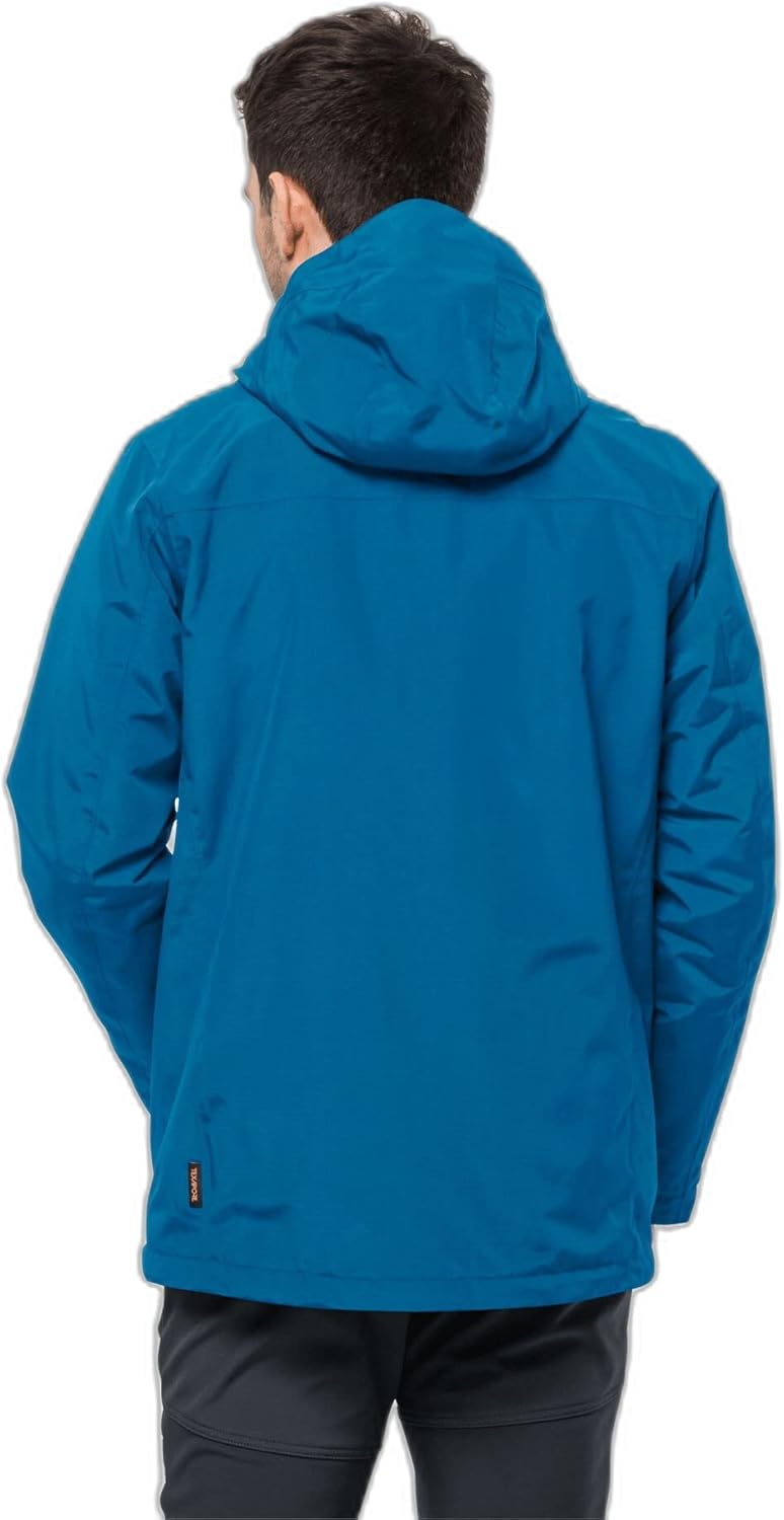 Jack Wolfskin Bergland 3 in 1 Jacke, Herren XL Blue Pacific, XL Blue Pacific