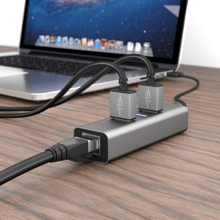 KabelDirekt – Cat 8 Netzwerkkabel, 40 Gigabit, flexibel &amp; bruchfest konstruiert – 10m (LAN Kabel/Eth