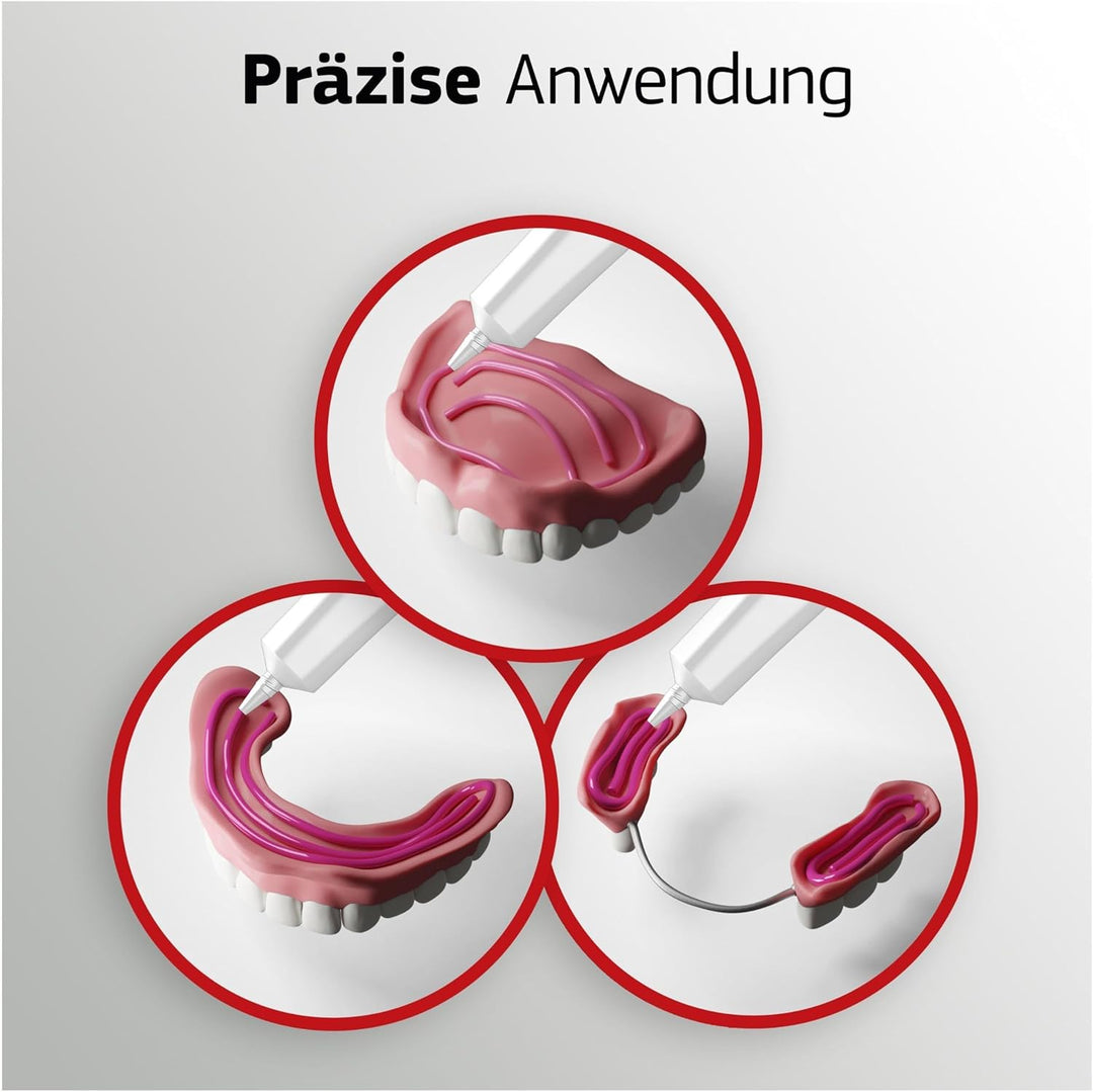 Blend-a-dent Plus Barriere Gegen Speisereste Premium Haftcreme, für Voll- und Teilprothesen, Geschma