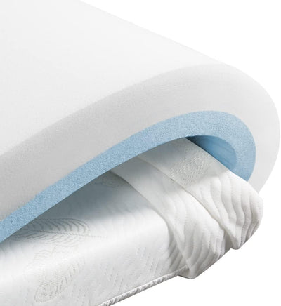 Matratzentopper 7cm Gelschaum Topper, Gel Memory Topper Matratzenauflage für Bett Boxspringbett Sofa