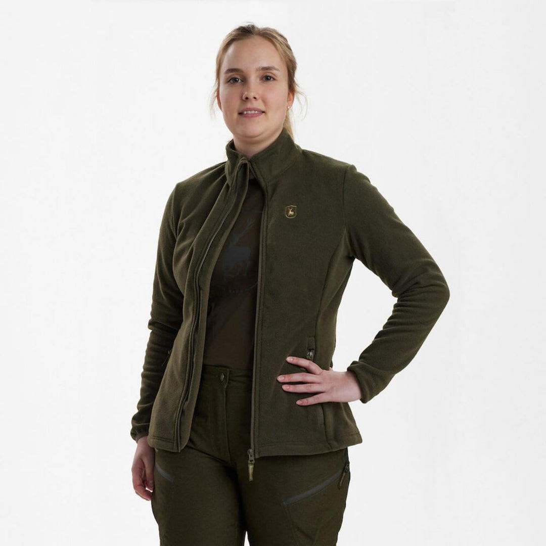 Deerhunter Damen Fleecejacke Chasse 38 Olive, 38 Olive